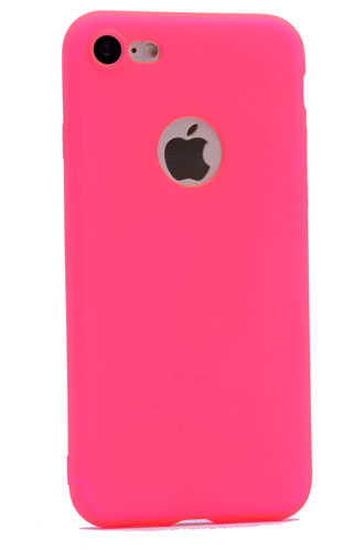 iPhone%20Uyumlu%207%20Kılıf%20Zore%20Premier%20Silikon%20Kapak-Pembe