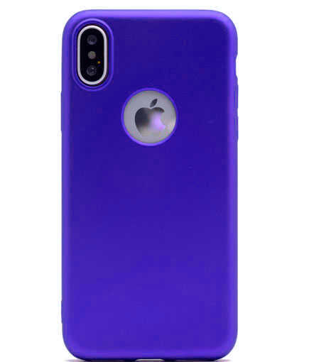 iPhone%20Uyumlu%20X%20Kılıf%20Zore%20Premier%20Silikon%20Kapak-Saks%20mavi