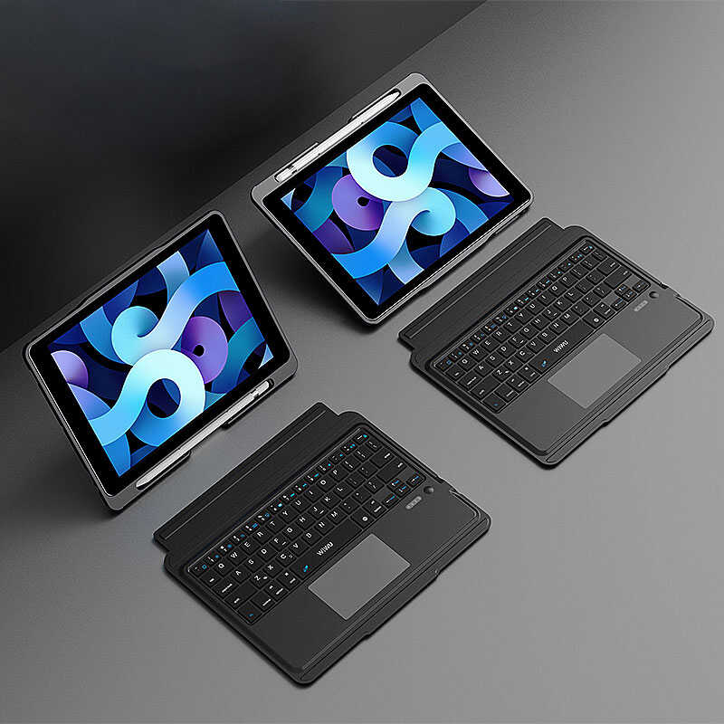 iPad%20Uyumlu%20Pro%2011%20Wiwu%20Keyboard%20Folio%20Kablosuz%20Klavyeli%20Kılıf