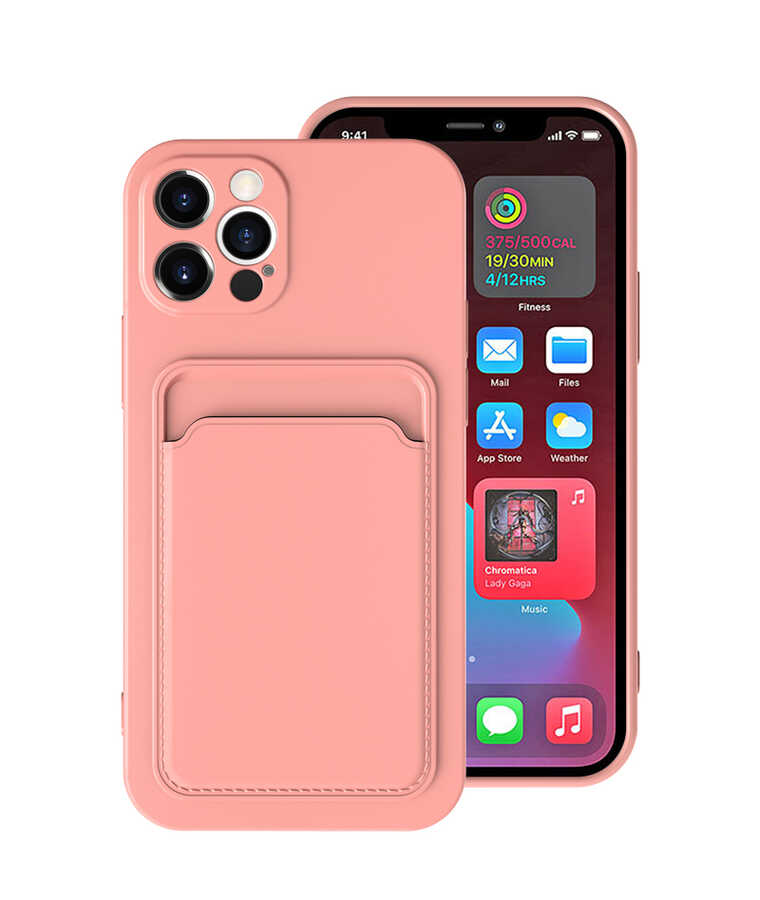 iPhone%20Uyumlu%2012%20Pro%20Kılıf%20​​Zore%20Ofix%20Kapak-Pembe