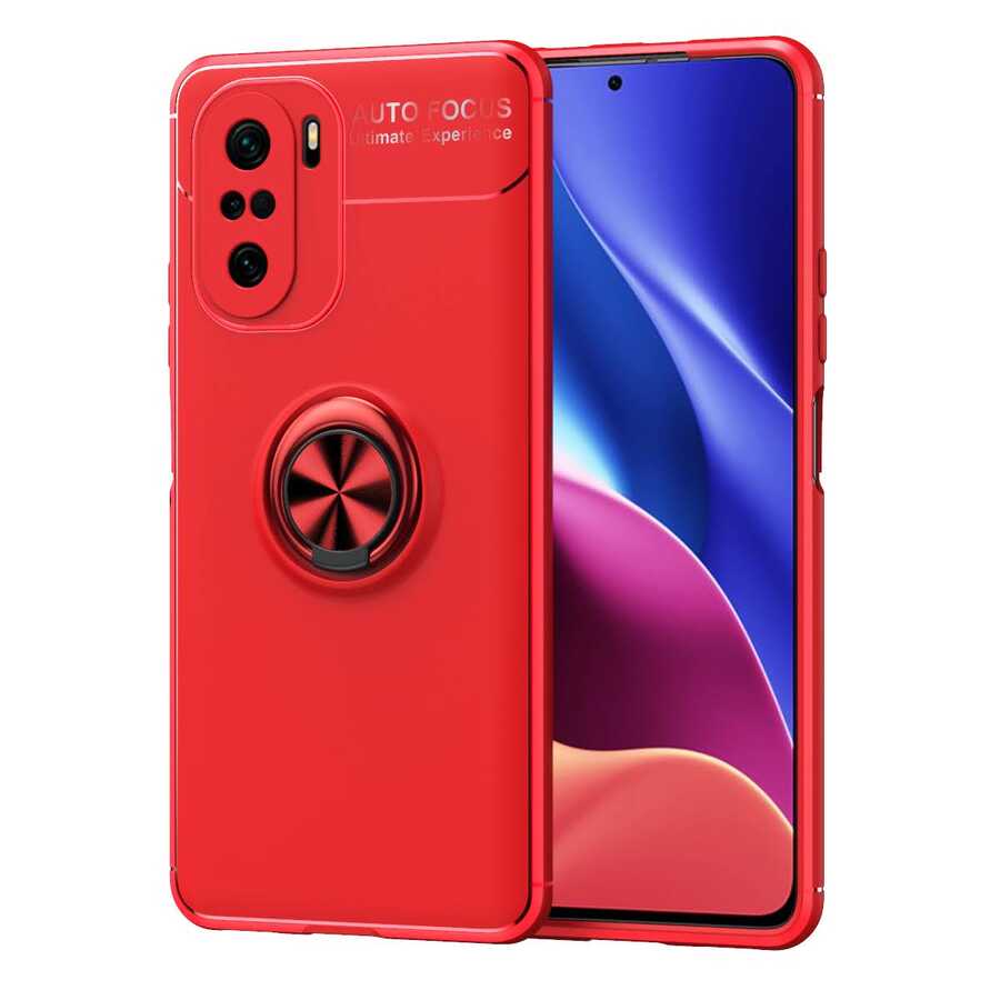 Xiaomi%20Uyumlu%20%20Redmi%20K40%20Kılıf%20Zore%20Ravel%20Silikon%20Kapak-Kırmızı