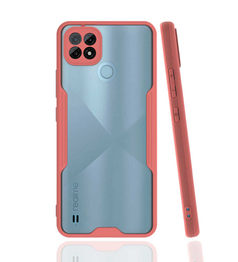 Realme%20C21%20Kılıf%20Zore%20Parfe%20Kapak-Pembe