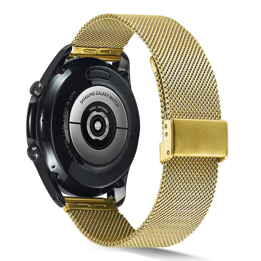 Galaxy%20Uyumlu%20Watch%2046mm%20KRD-45%2022mm%20Metal%20Kordon-Gold