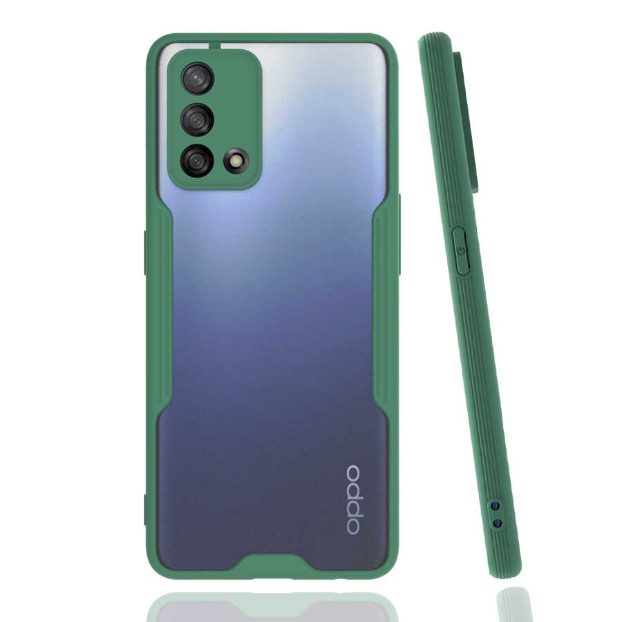 Oppo%20A74%204G%20Kılıf%20Zore%20Parfe%20Kapak-Koyu%20yeşil