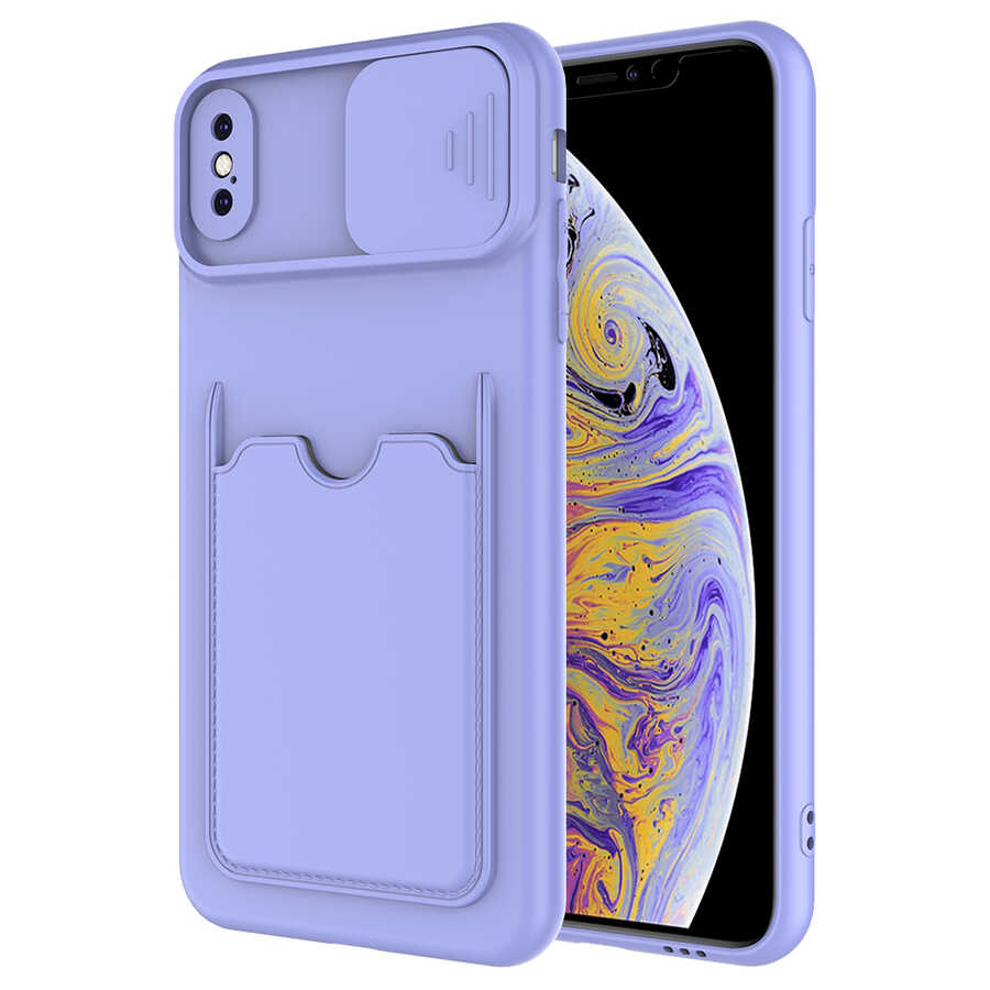 iPhone%20Uyumlu%20X%20Kılıf%20​Zore%20Kartix%20Kapak