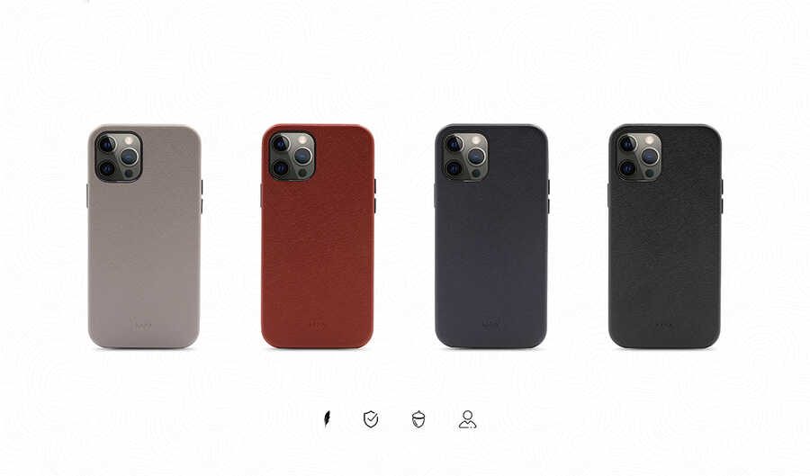 iPhone%20Uyumlu%2012%20Kılıf%20​Kajsa%20Woven%20Kapak