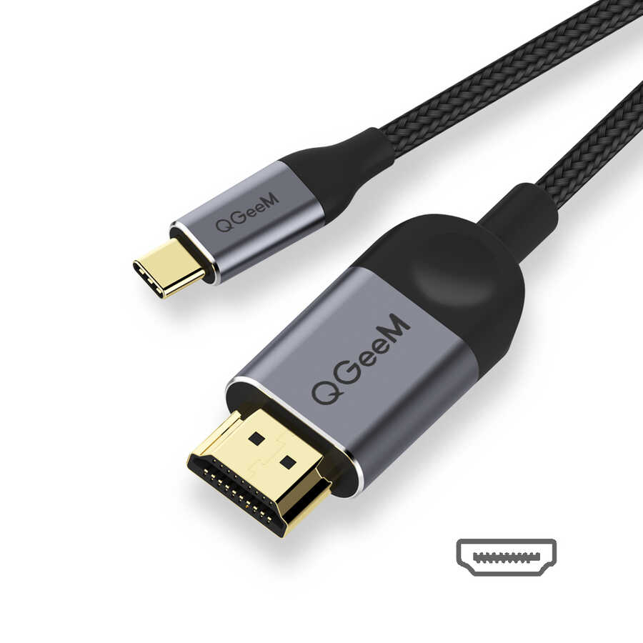 Qgeem%20QG-UA10%20Type-C%20To%20HDMI%20Kablo