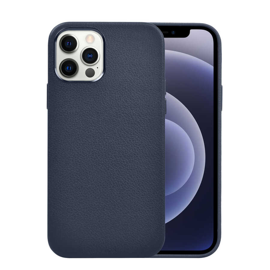 iPhone%20Uyumlu%2013%20Pro%20Max%20Kılıf%20Wiwu%20Calfskin%20Kapak-Yeşil