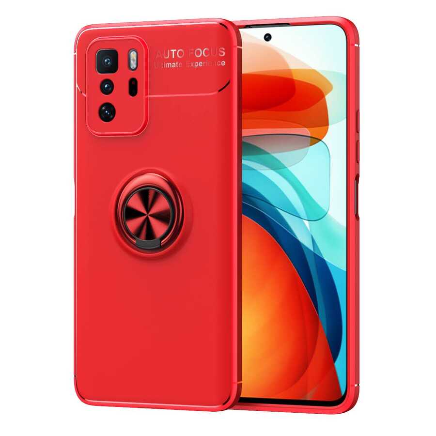 Xiaomi%20Uyumlu%20%20Poco%20X3%20GT%20Kılıf%20Zore%20Ravel%20Silikon%20Kapak-Kırmızı