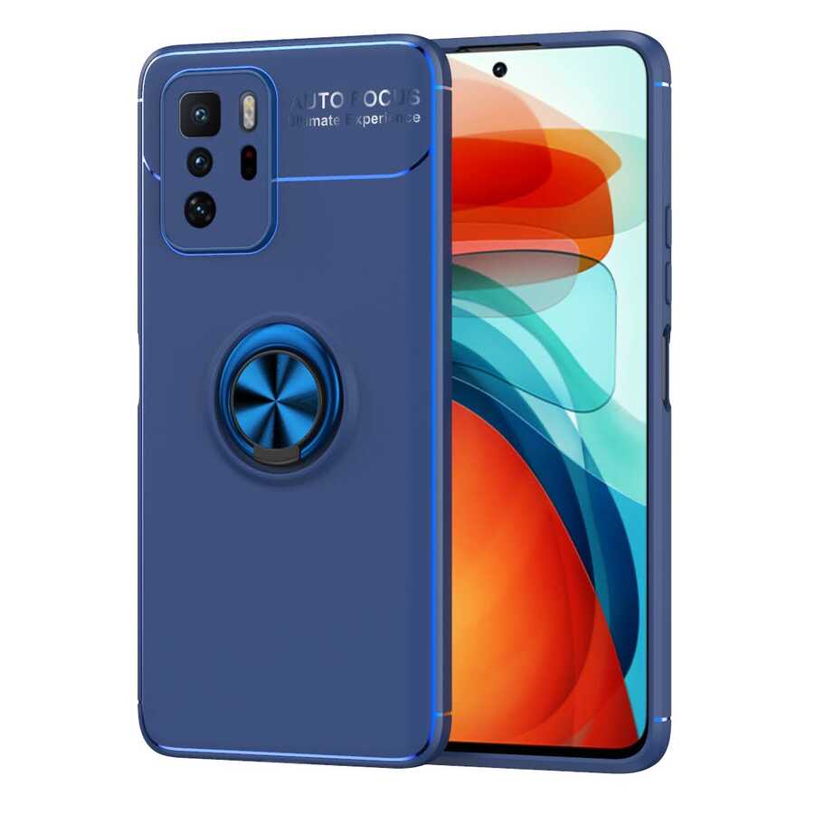 Xiaomi%20Uyumlu%20%20Poco%20X3%20GT%20Kılıf%20Zore%20Ravel%20Silikon%20Kapak-Mavi