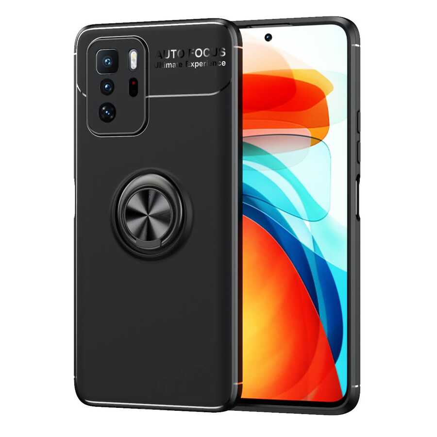 Xiaomi%20Uyumlu%20%20Poco%20X3%20GT%20Kılıf%20Zore%20Ravel%20Silikon%20Kapak-Siyah