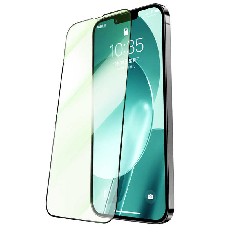 iPhone%20Uyumlu%2013%20​​​​Benks%20V%20Pro%20Green%20Light%20Ekran%20Koruyucu