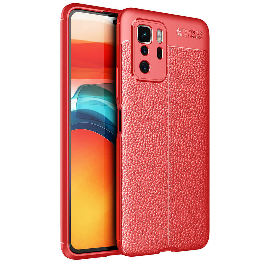 Xiaomi%20Uyumlu%20%20Poco%20X3%20GT%20Kılıf%20Zore%20Niss%20Silikon%20Kapak-Kırmızı