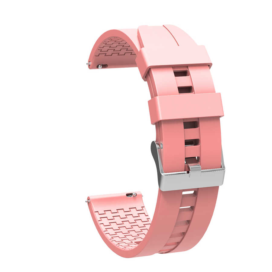 Galaxy%20Uyumlu%20Watch%20Active%202%2040mm%20KRD-23%2020mm%20Silikon%20Kordon-Pembe