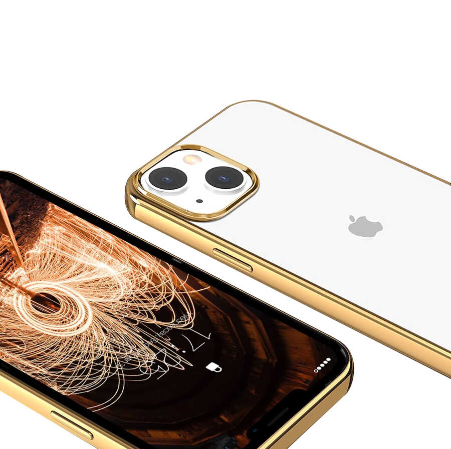 iPhone%20Uyumlu%2013%20Kılıf%20Zore%20Pixel%20Kapak-Gold