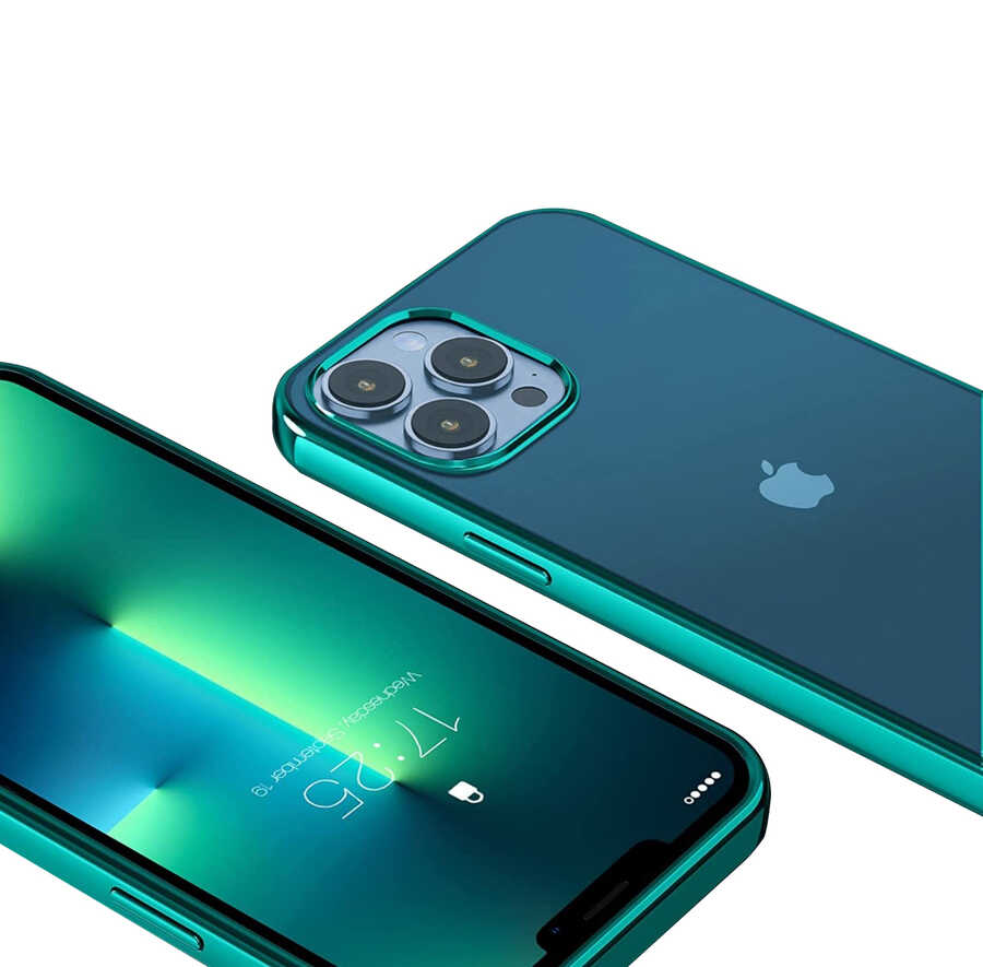 iPhone%20Uyumlu%2013%20Pro%20Max%20Kılıf%20Zore%20Pixel%20Kapak-Yeşil