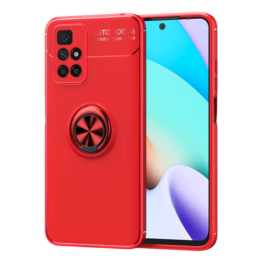 Xiaomi%20Uyumlu%20%20Redmi%2010%20Kılıf%20Zore%20Ravel%20Silikon%20Kapak-Kırmızı