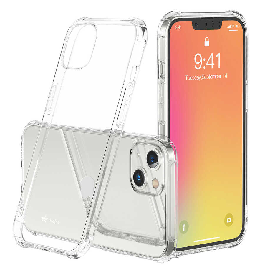 iPhone%20Uyumlu%2013%20Kılıf%20Kajsa%20Transparent%20Kapak