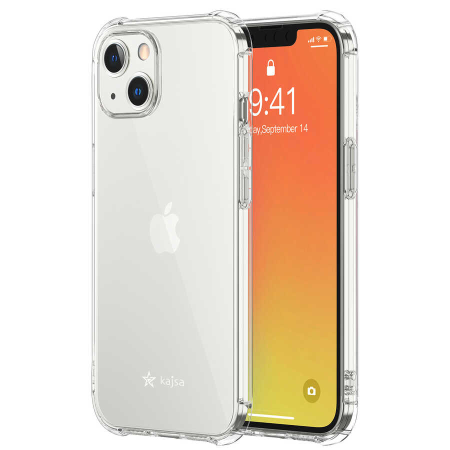 iPhone%20Uyumlu%2013%20Kılıf%20Kajsa%20Transparent%20Kapak-Renksiz