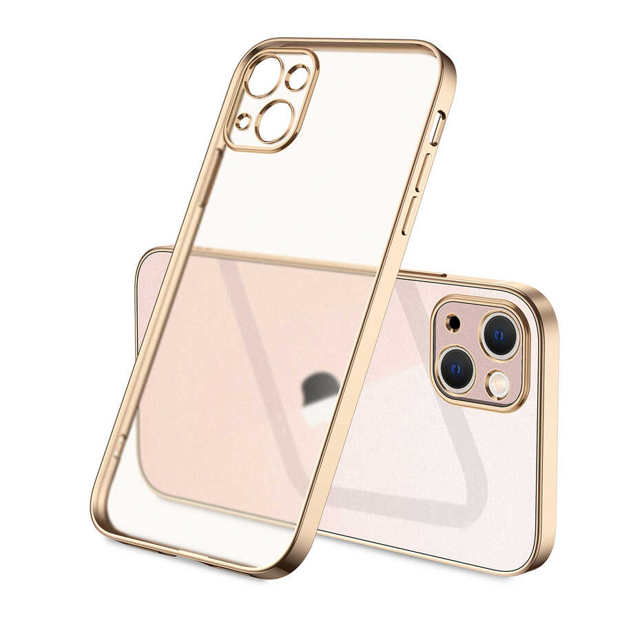 iPhone%20Uyumlu%2013%20Kılıf%20Zore%20Mat%20Gbox%20Kapak-Gold