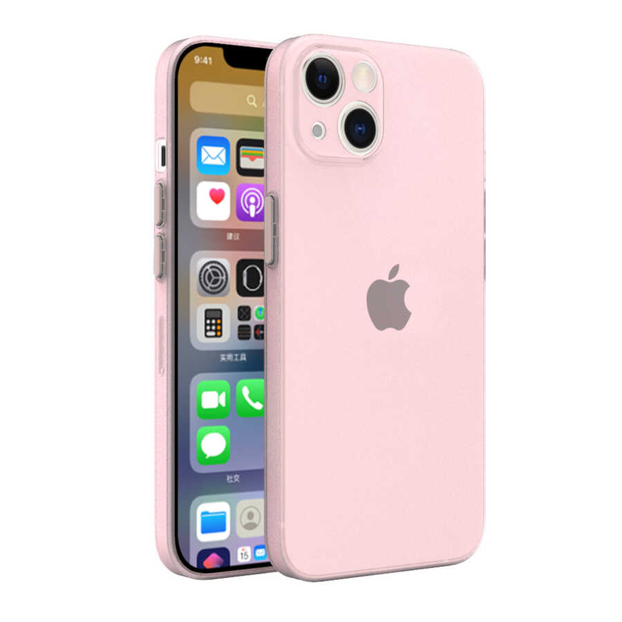 iPhone%20Uyumlu%2013%20Kılıf%20​​Zore%20Tiny%20Kapak-Pembe