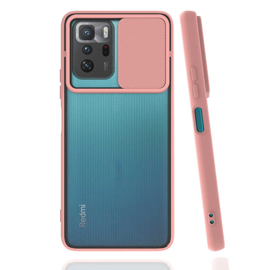 Xiaomi%20Uyumlu%20%20Poco%20X3%20GT%20Kılıf%20Zore%20Lensi%20Kapak-Pembe%20açık