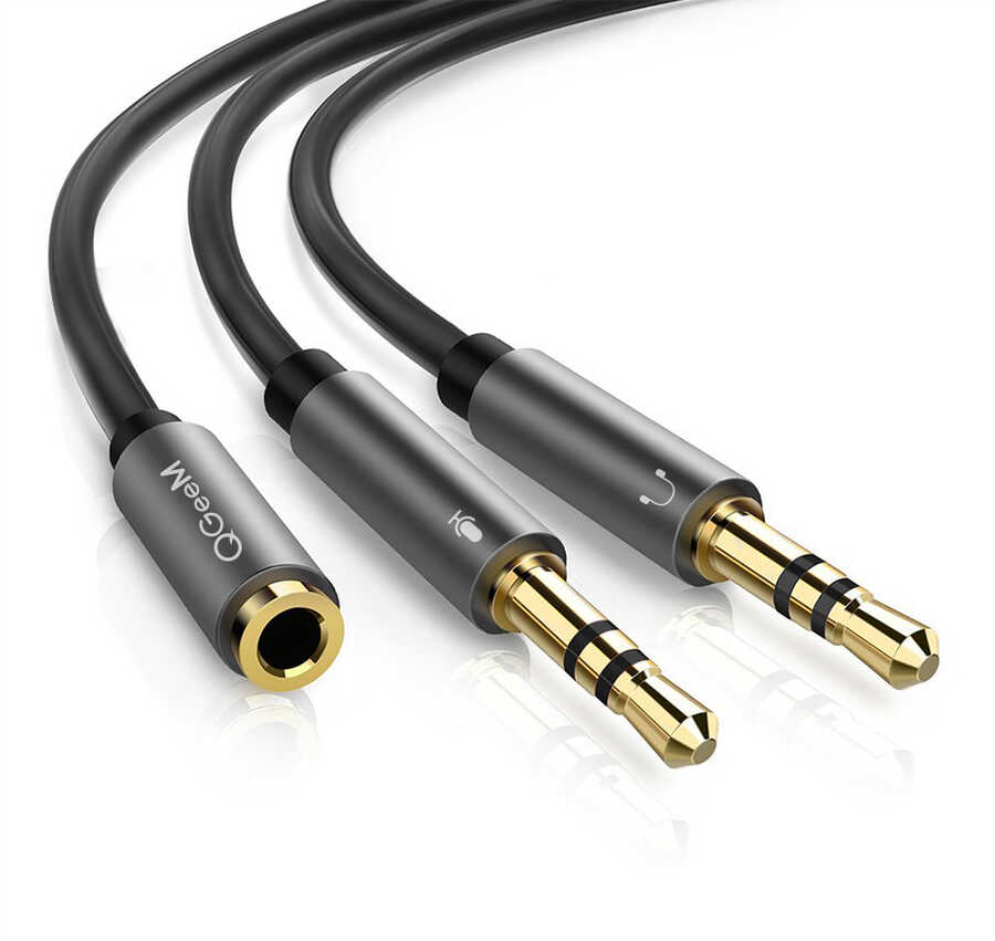 Qgeem%20QG-AU06%203.5mm%20Çoğaltıcı%20Audio%20Kablo