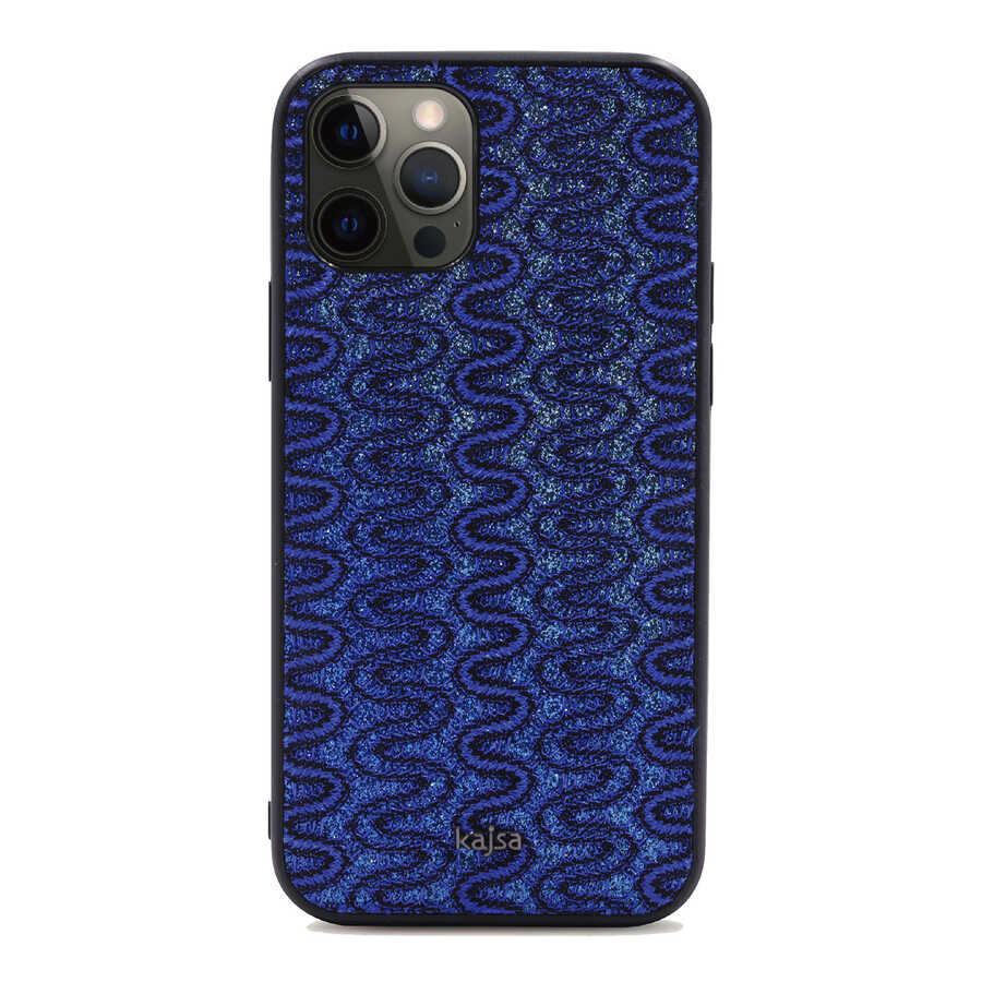 iPhone%20Uyumlu%2012%20Pro%20Max%20Kılıf%20Kajsa%20Glamorous%20Serisi%20Waterfall%20Pattern%20Kapak