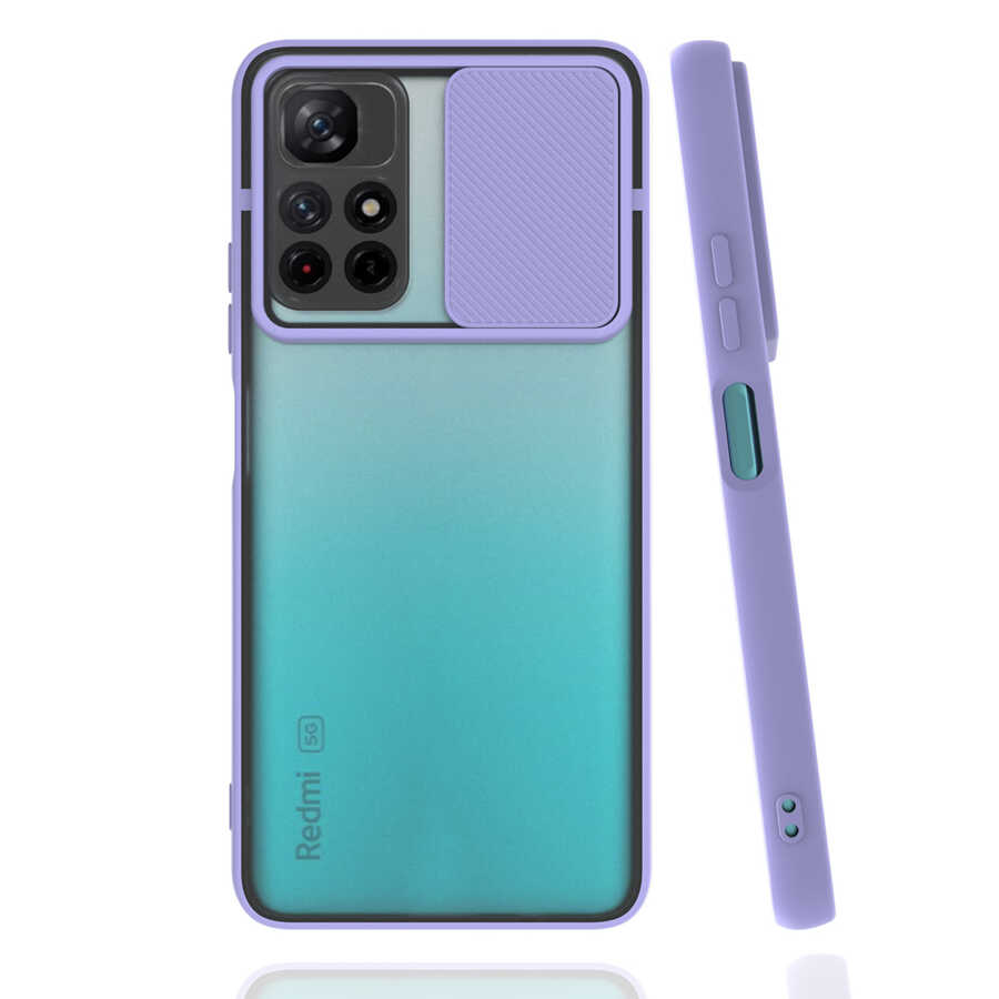 Xiaomi%20Uyumlu%20%20Poco%20M4%20Pro%205G%20Kılıf%20Zore%20Lensi%20Kapak-Lila