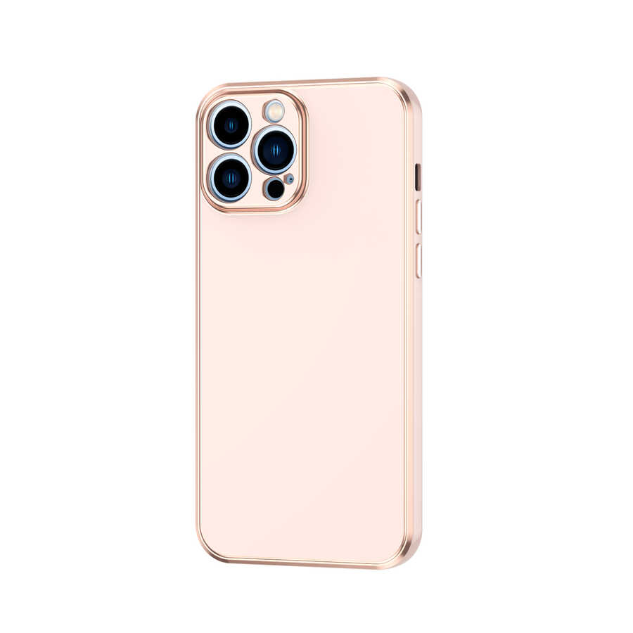 iPhone%20Uyumlu%2012%20Pro%20Kılıf%20Zore%20Bark%20Kapak-Rose%20gold