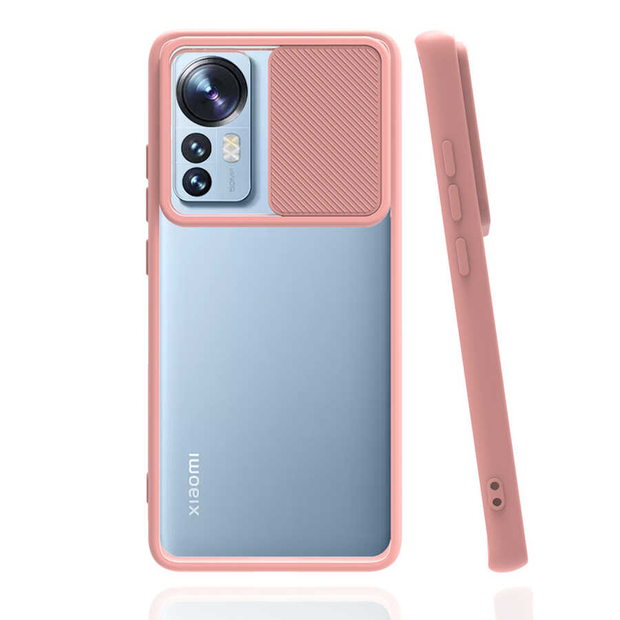 Xiaomi%20Uyumlu%20%20Mi%2012%20Kılıf%20Zore%20Lensi%20Kapak-Pembe%20açık