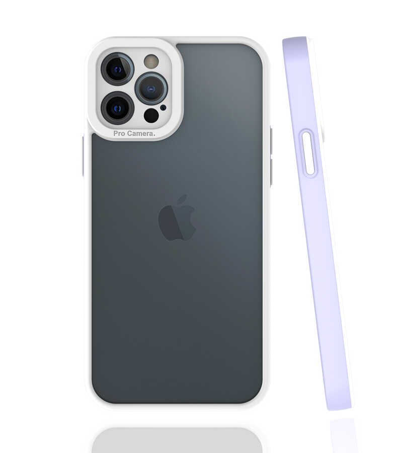 iPhone%20Uyumlu%2012%20Pro%20Kılıf%20Zore%20Mima%20Kapak-Lila