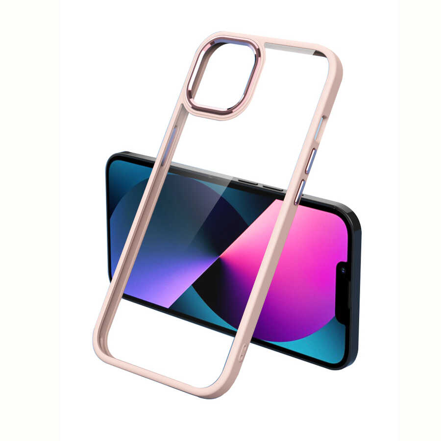 iPhone%20Uyumlu%2011%20Kılıf%20Zore%20Krom%20Kapak-Pembe%20açık