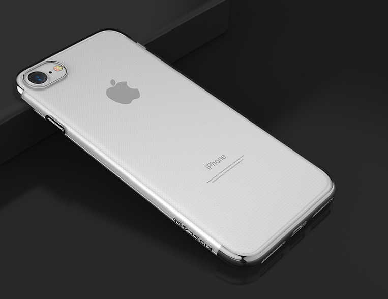 iPhone%20Uyumlu%20SE%202022%20Kılıf%20Zore%20Dört%20Köşeli%20Lazer%20Silikon%20Kapak-Gri