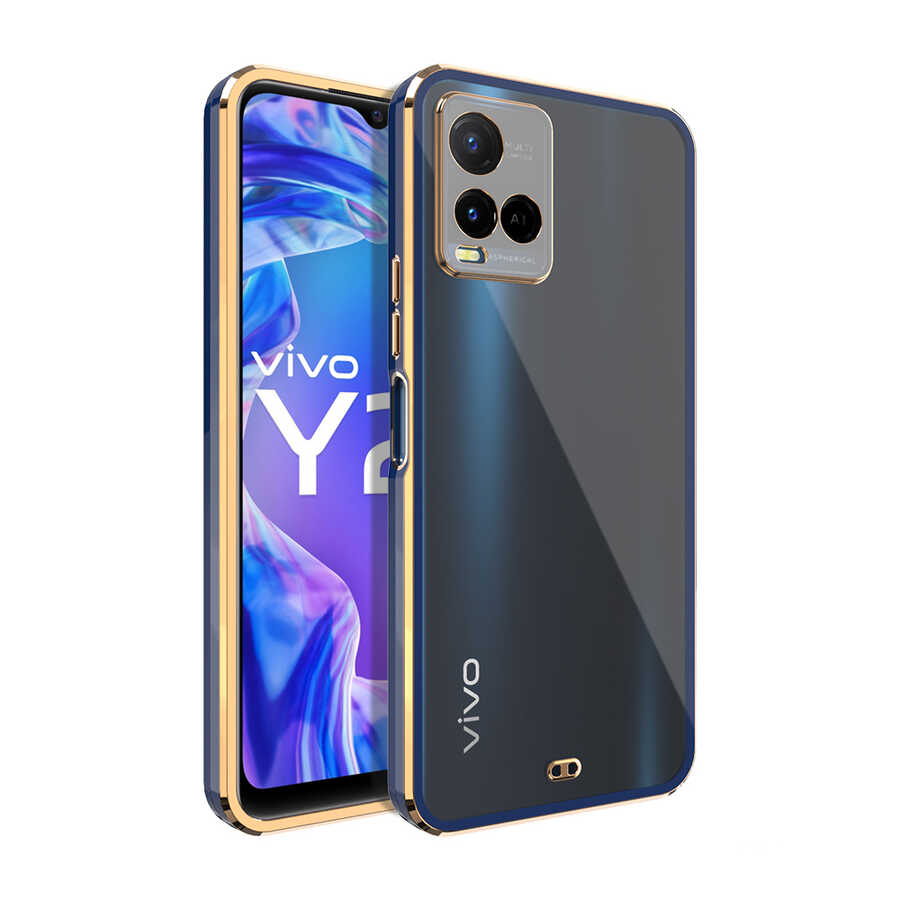 Vivo%20Y32%20Kılıf%20Zore%20Voit%20Clear%20Kapak-Lacivert