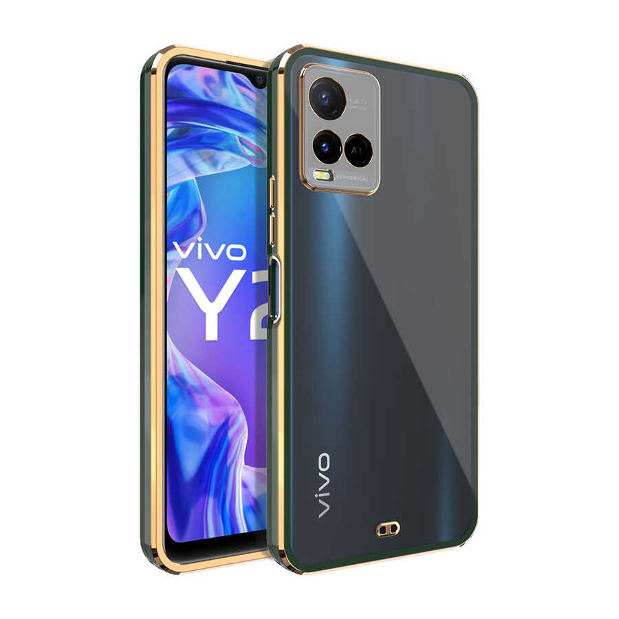 Vivo%20Y32%20Kılıf%20Zore%20Voit%20Clear%20Kapak-Yeşil