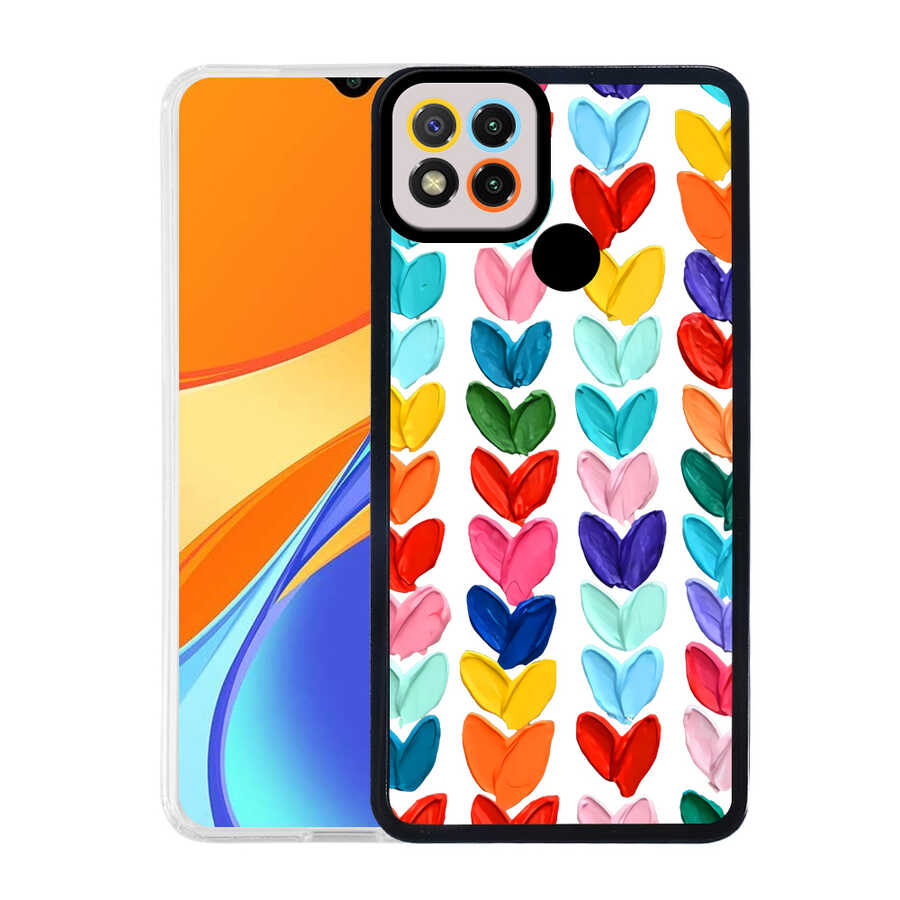 Xiaomi%20Uyumlu%20%20Redmi%209C%20Kılıf%20Zore%20M-Fit%20Desenli%20Kapak-Heart%20no6