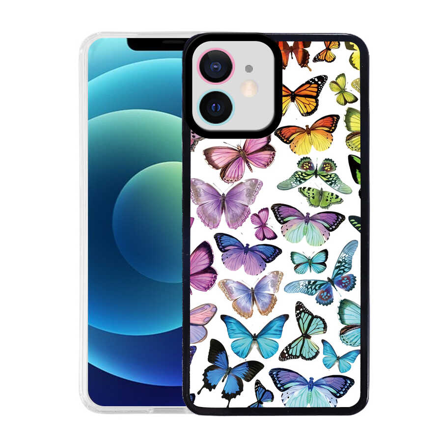 iPhone%20Uyumlu%2012%20Kılıf%20Zore%20M-Fit%20Desenli%20Kapak-Butterfly%20no3