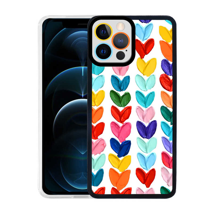 iPhone%20Uyumlu%2012%20Pro%20Kılıf%20Zore%20M-Fit%20Desenli%20Kapak-Heart%20no6