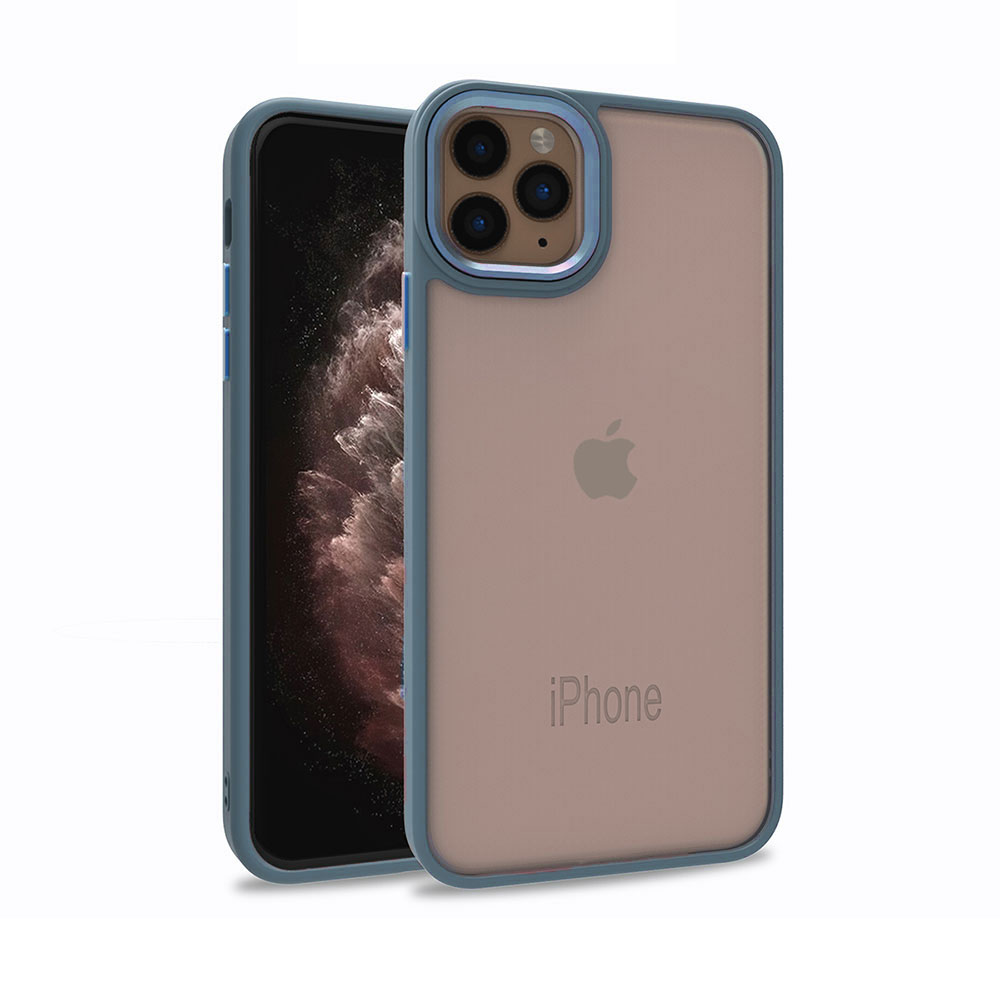 iPhone%20Uyumlu%2012%20Pro%20Kılıf%20Zore%20Flora%20Kapak-Sierra%20mavi