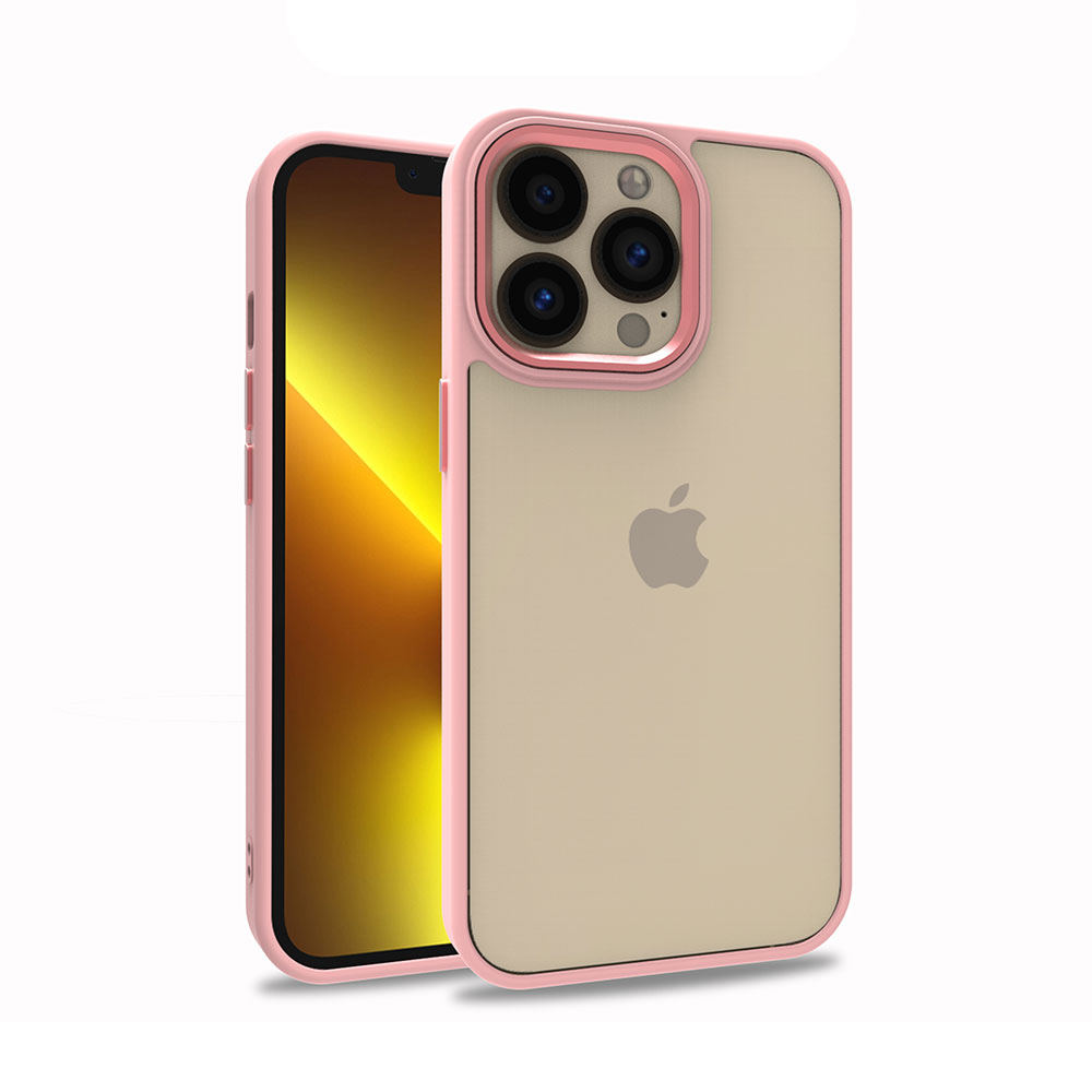 iPhone%20Uyumlu%2013%20Pro%20Kılıf%20Zore%20Flora%20Kapak-Rose%20gold