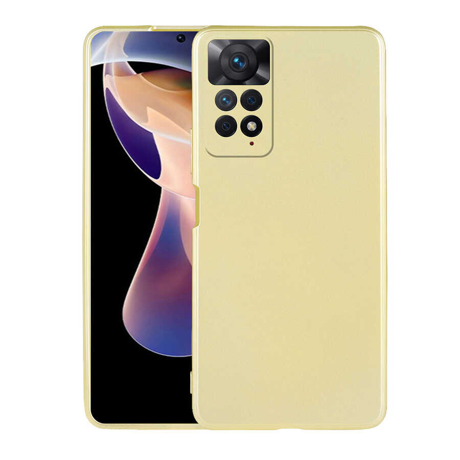 Xiaomi%20Uyumlu%20%20Redmi%20Note%2011%20Pro%205G%20Kılıf%20Zore%20Premier%20Silikon%20Kapak-Gold