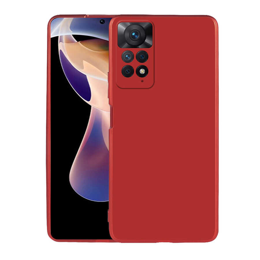 Xiaomi%20Uyumlu%20%20Redmi%20Note%2011%20Pro%205G%20Kılıf%20Zore%20Premier%20Silikon%20Kapak-Kırmızı