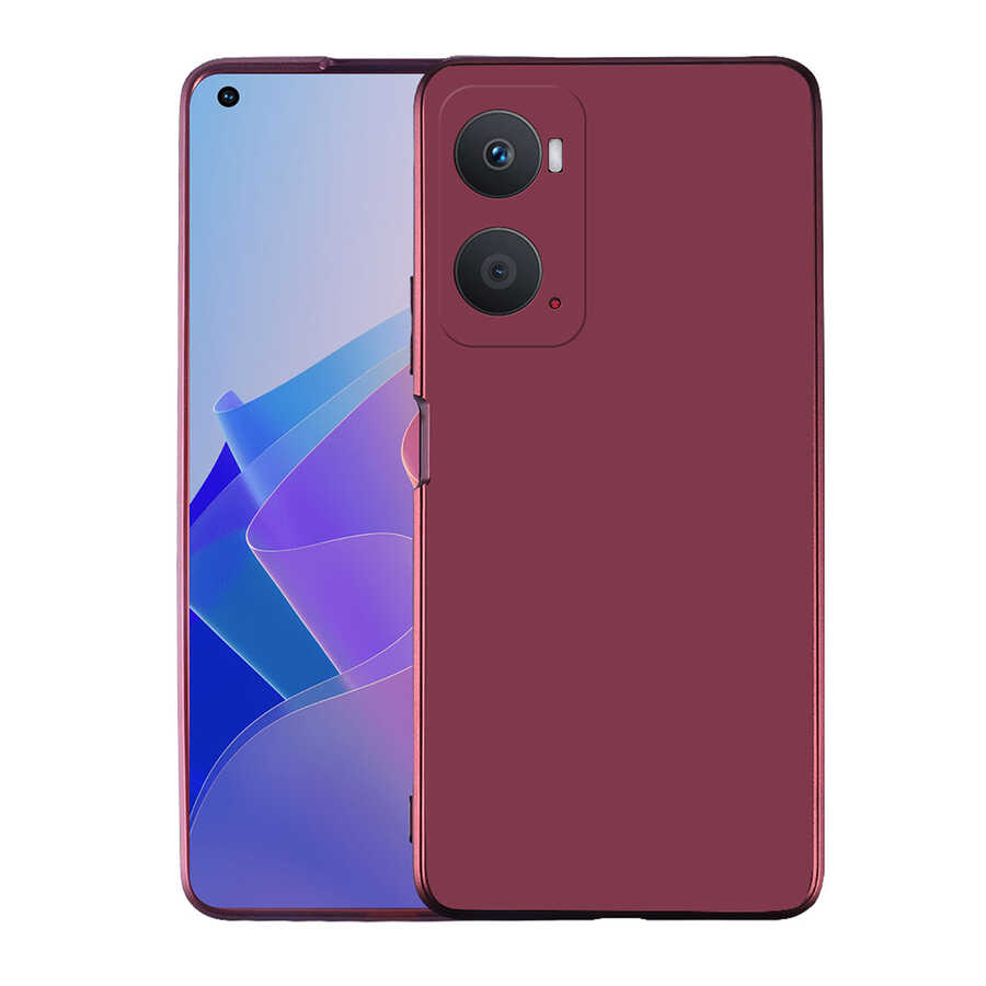 Oppo%20A96%204G%20Kılıf%20Zore%20Premier%20Silikon%20Kapak-Mürdüm