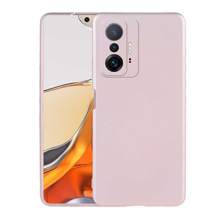 Xiaomi%20Uyumlu%20%20Mi%2011T%205G%20Kılıf%20Zore%20Premier%20Silikon%20Kapak-Rose%20gold