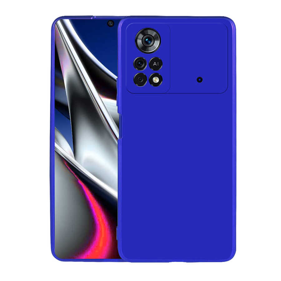 Xiaomi%20Uyumlu%20%20Poco%20X4%20Pro%205G%20Kılıf%20Zore%20Premier%20Silikon%20Kapak-Saks%20mavi