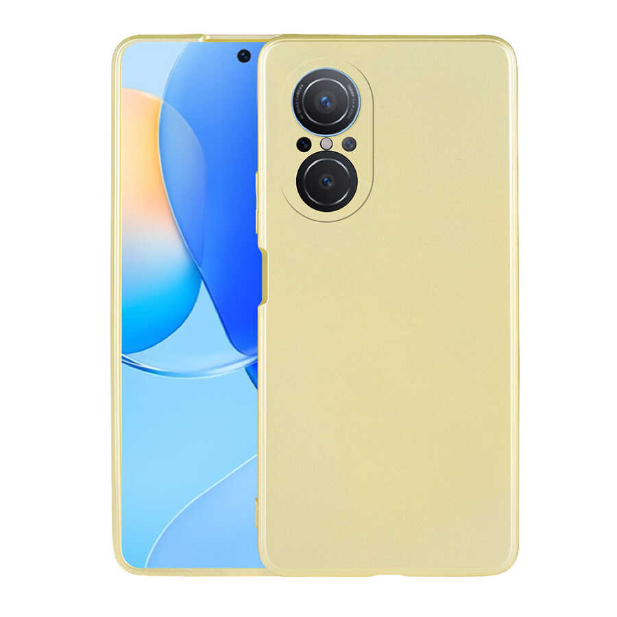 Huawei%20Uyumlu%20Nova%209%20SE%20Kılıf%20Zore%20Premier%20Silikon%20Kapak-Gold