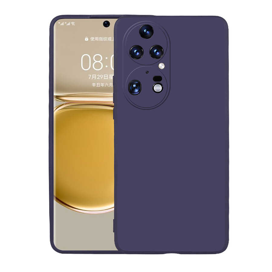 Huawei%20Uyumlu%20P50%20Pro%20Kılıf%20Zore%20Premier%20Silikon%20Kapak