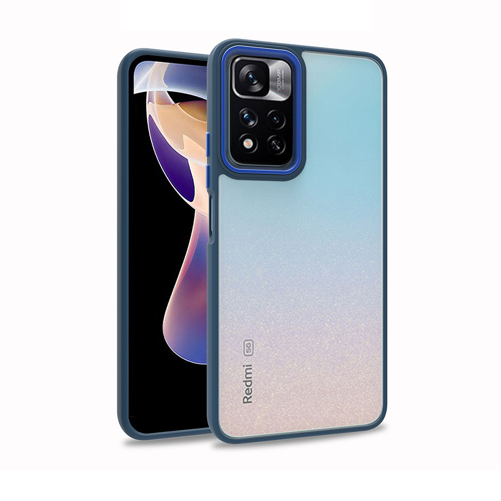 Xiaomi%20Uyumlu%20%20Poco%20M4%20Pro%205G%20Kılıf%20Zore%20Flora%20Kapak-Mavi