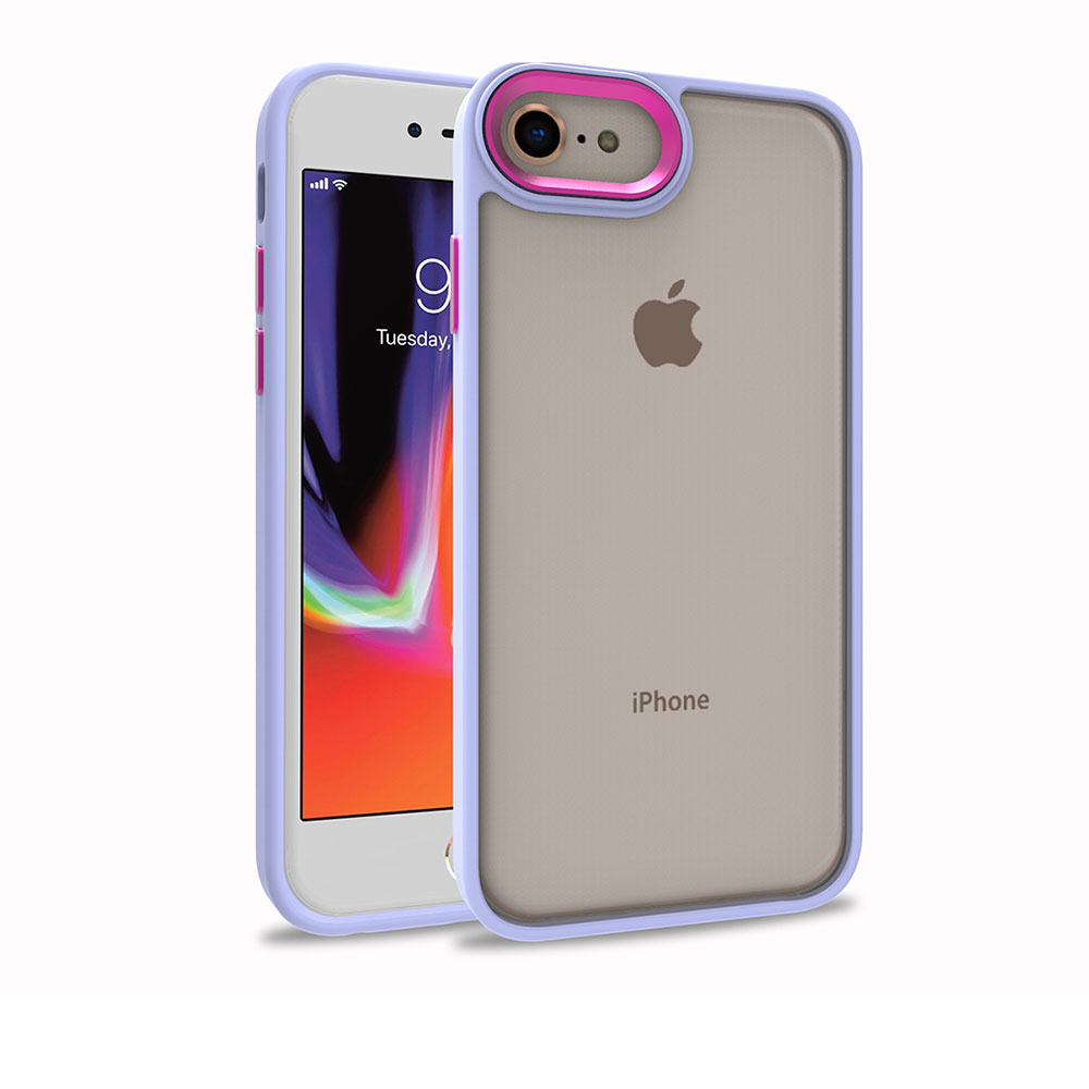 iPhone%20Uyumlu%20SE%202020%20Kılıf%20Zore%20Flora%20Kapak-Lila